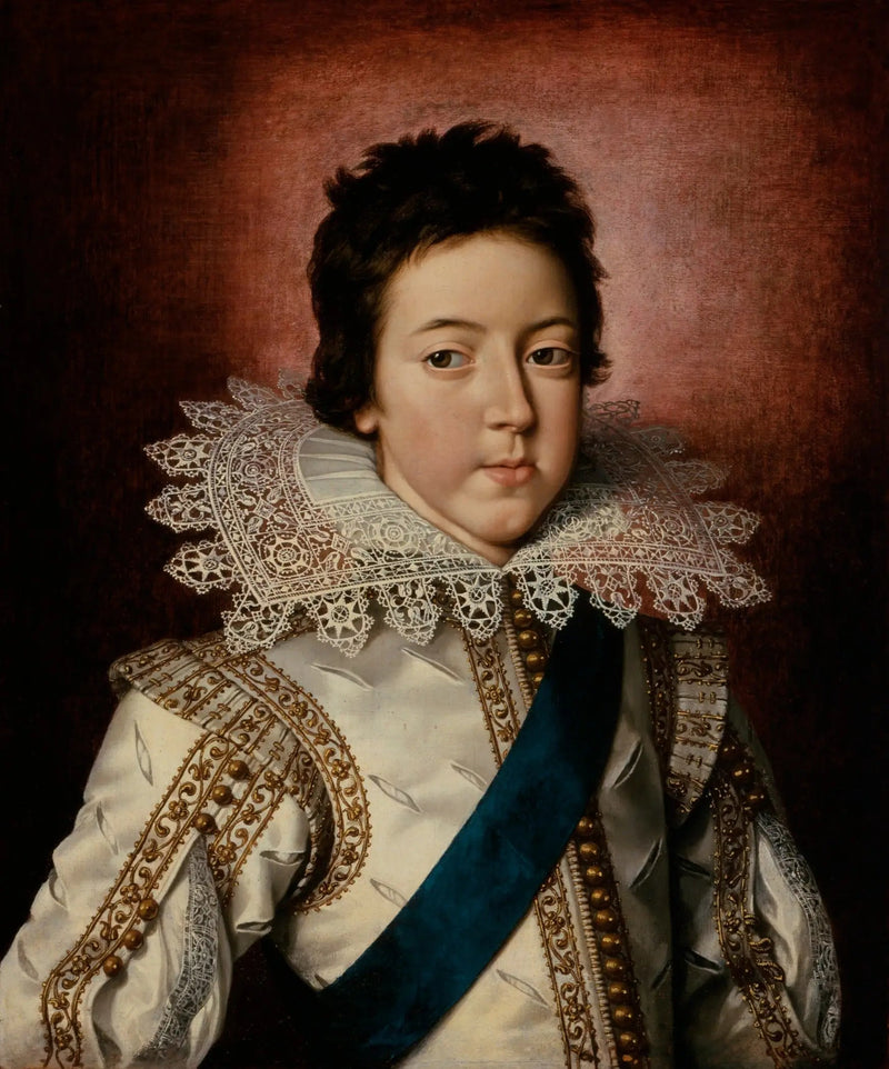 Ritratto di Luigi XIII, re di Francia, bambino - Frans Pourbus il Giovane
