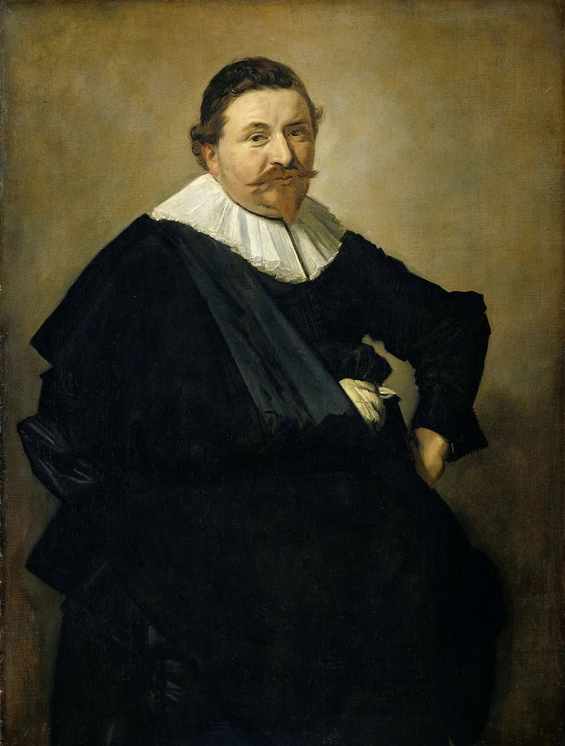 Ritratto di Lucas de Clercq (....-1652) - Frans Hals