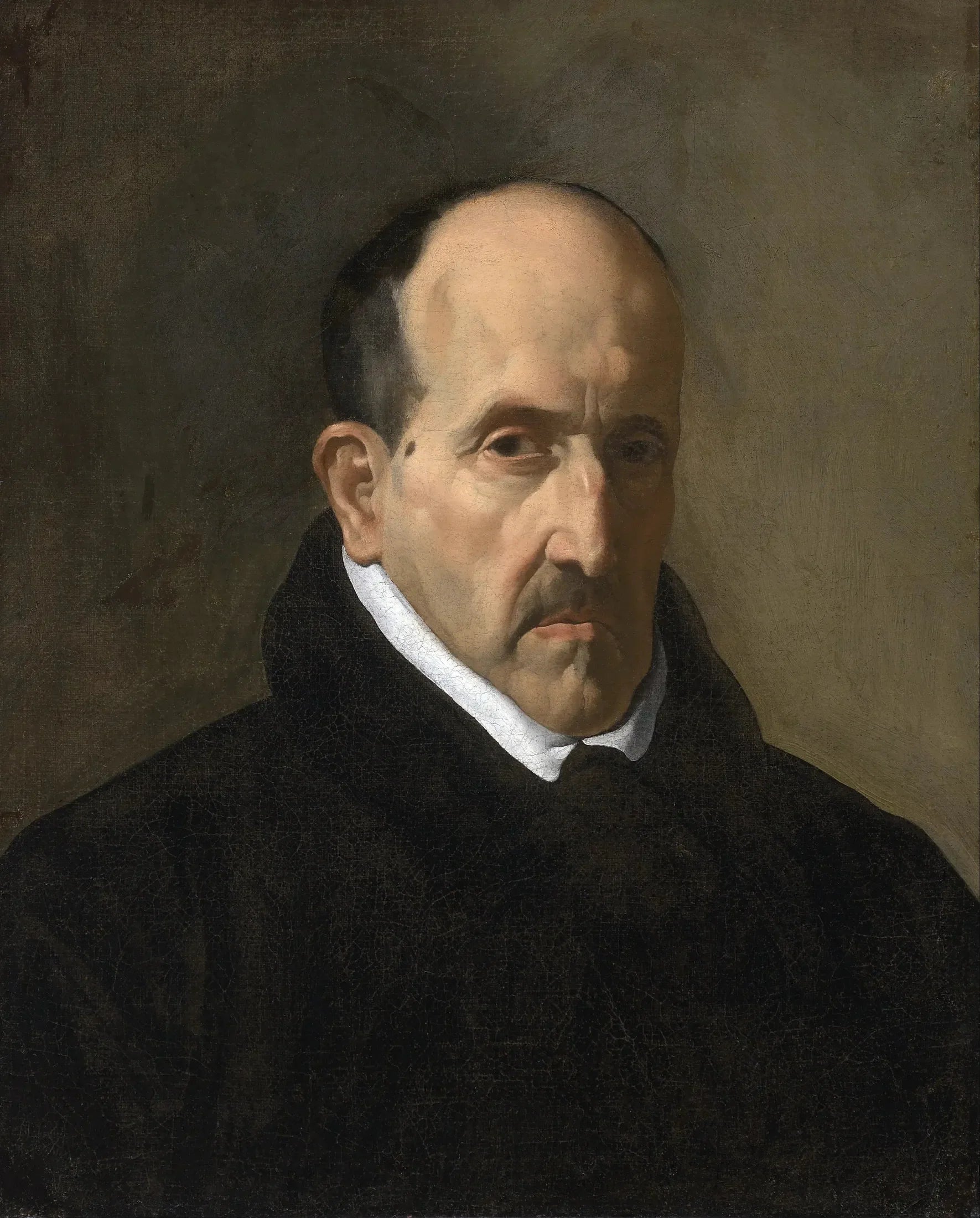 Portrait de Luis de Góngora y Argote - Diego Velázquez image 1 copie peinte à la main à l’huile