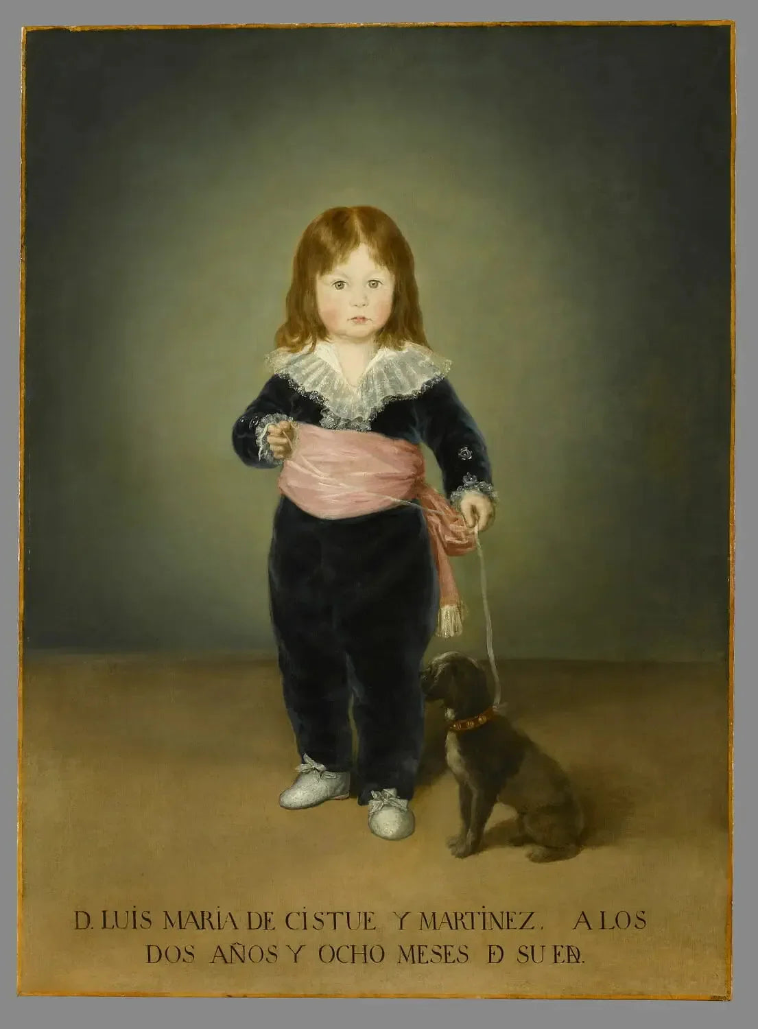 Portrait de Luis María de Cistué Martínez - Francisco de Goya image 1 reproduction d’œuvre d’art à l’huile