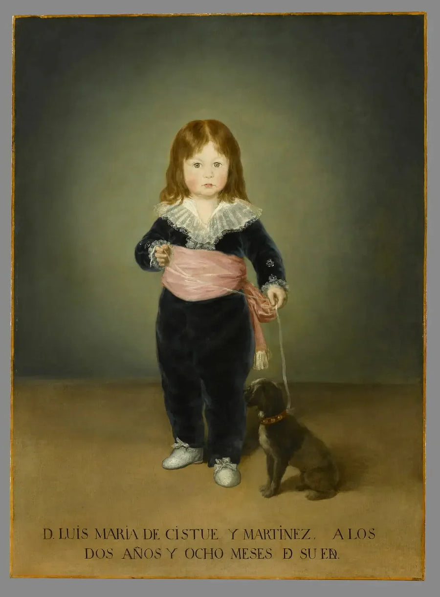Ritratto di Luis María de Cistué Martínez - Francisco de Goya