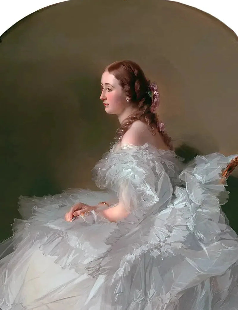 Ritratto di Lydia Schabelsky, baronessa Staël-Holstein - Franz Xaver Winterhalter