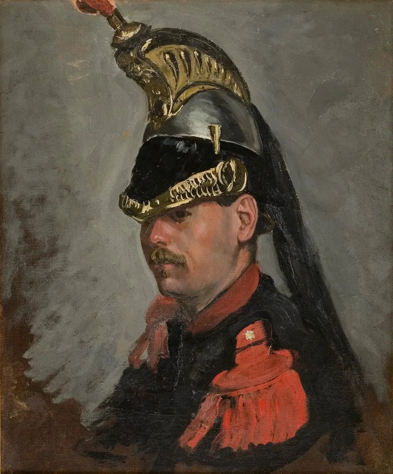 Ritratto del Sig. Alphonse Tissié in corazzieri - Frédéric Bazille