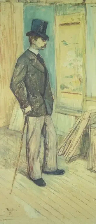 Ritratto di M. Paul Sescau (Ritratto di M. Paul Sescau) - Henri de Toulouse-Lautrec