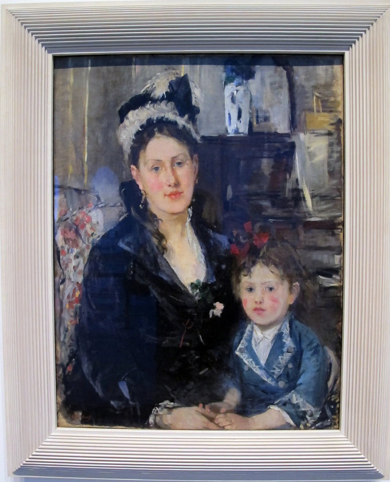 Ritratto di Madame Boursier e di sua figlia - Berthe Morisot
