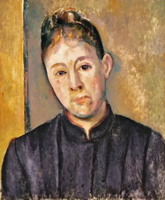 Ritratto di Madame Cézanne - Paul Cézanne