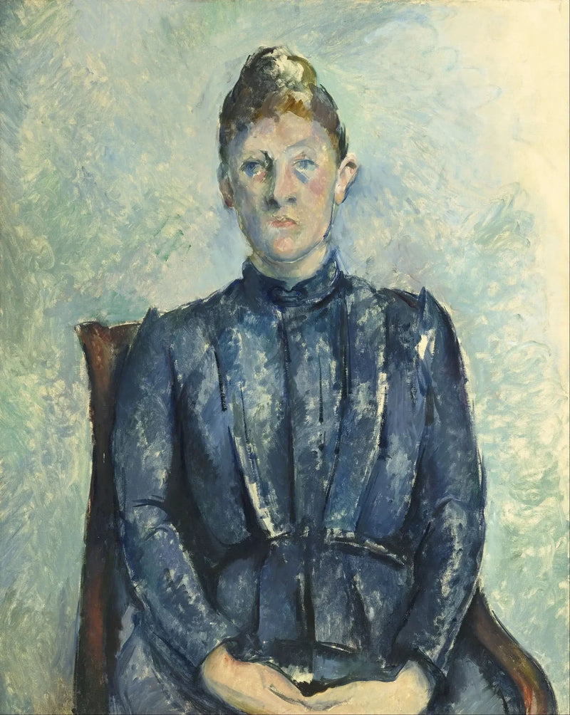 Ritratto di Madame Cézanne - Paul Cézanne
