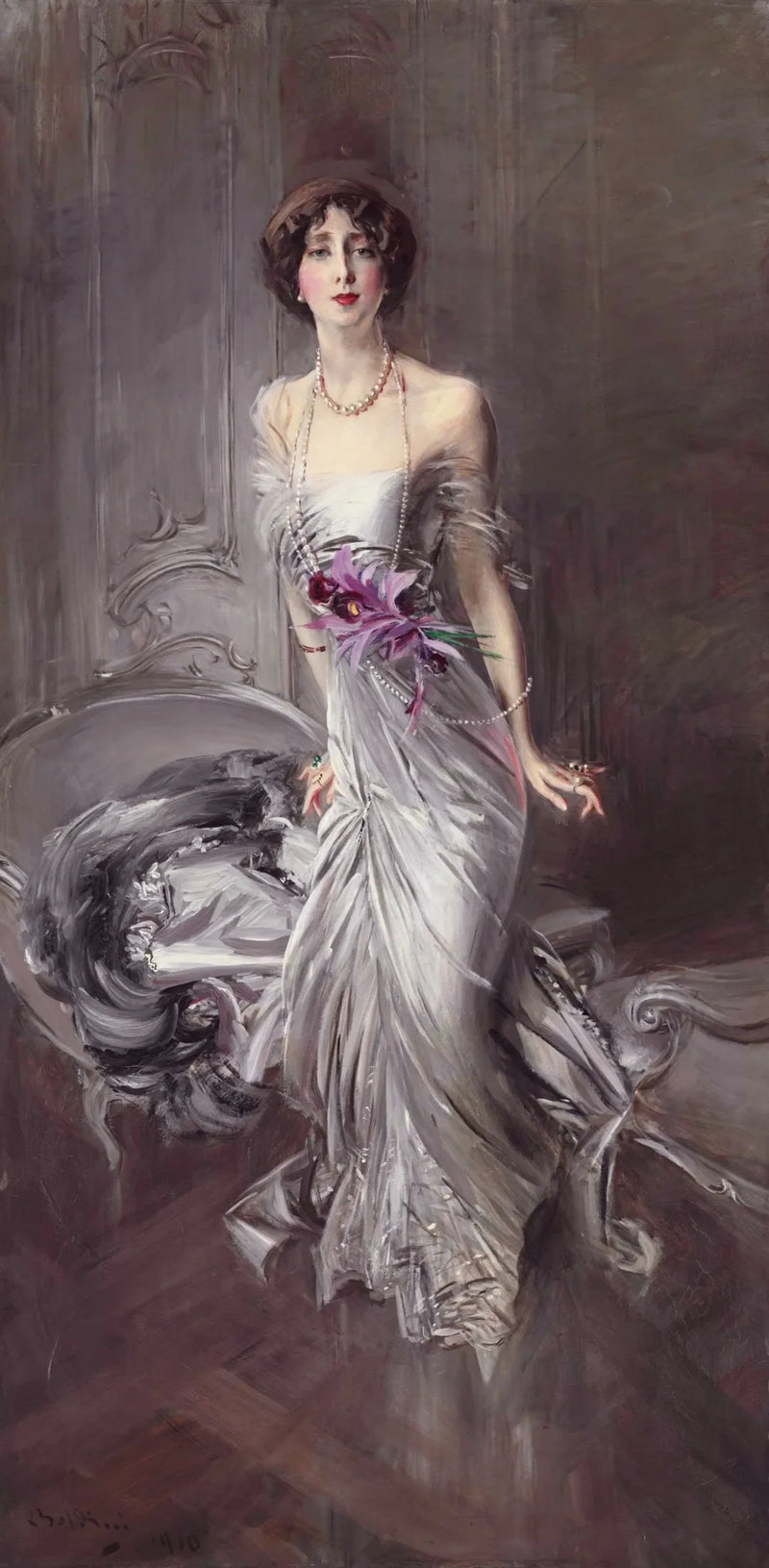 Ritratto di Madame Doyen - Giovanni Boldini