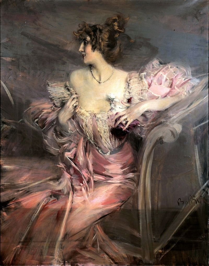 Ritratto di Madame de Florian - Giovanni Boldini