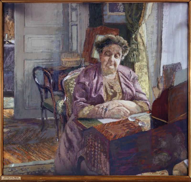 Ritratto di Madame Frantz Jourdain - Édouard Vuillard