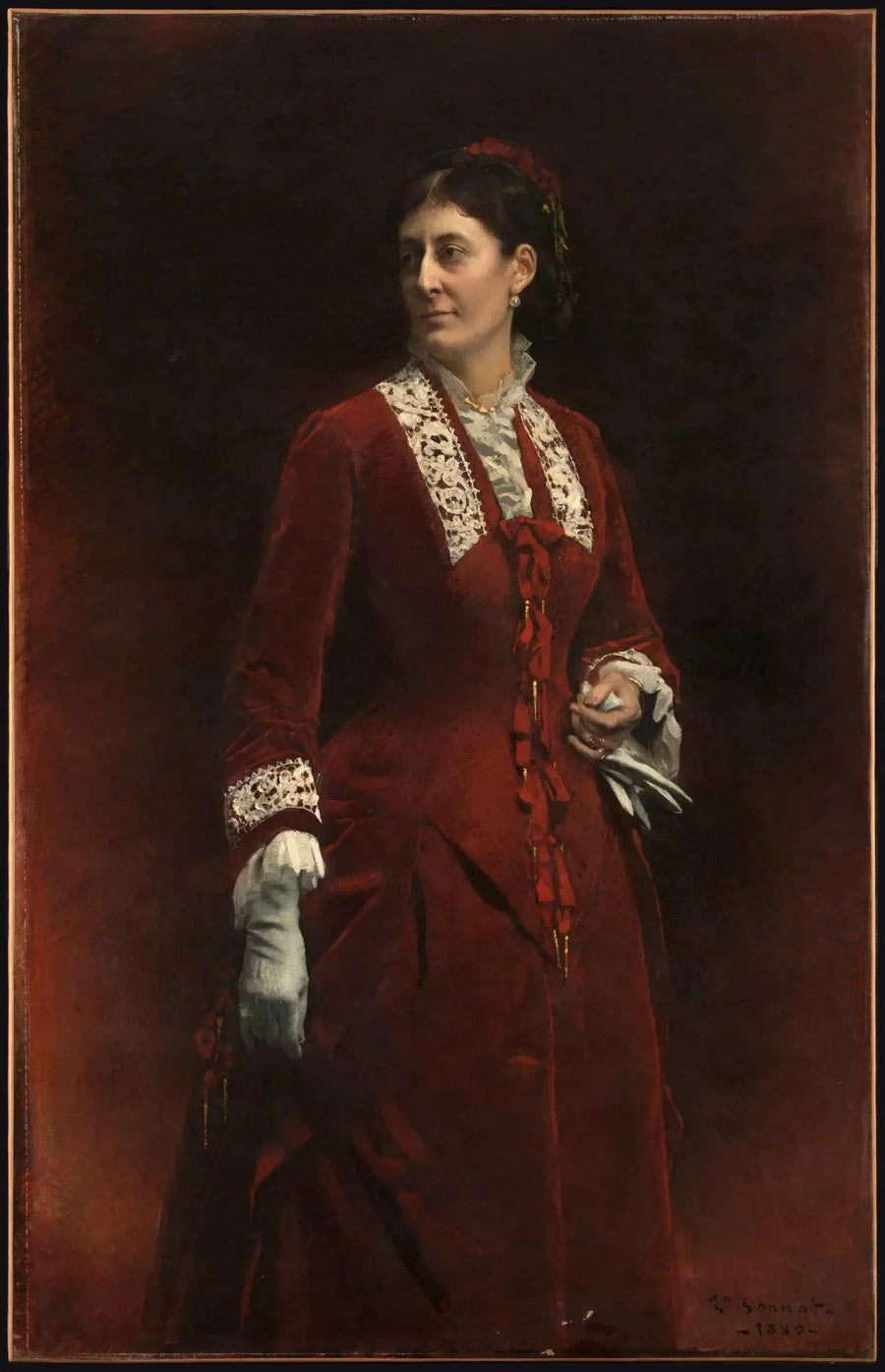 Ritratto di Madame Georges Ehrler - Léon Bonnat
