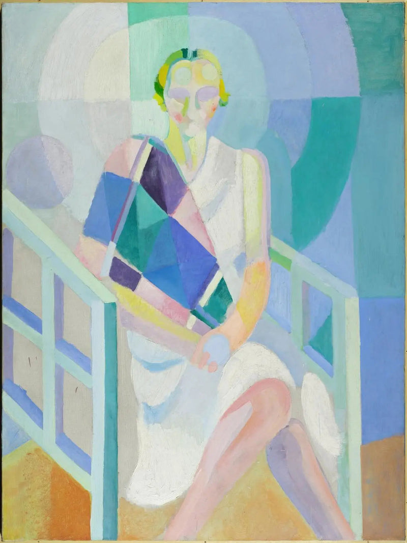 Ritratto di Madame Heim - Robert Delaunay