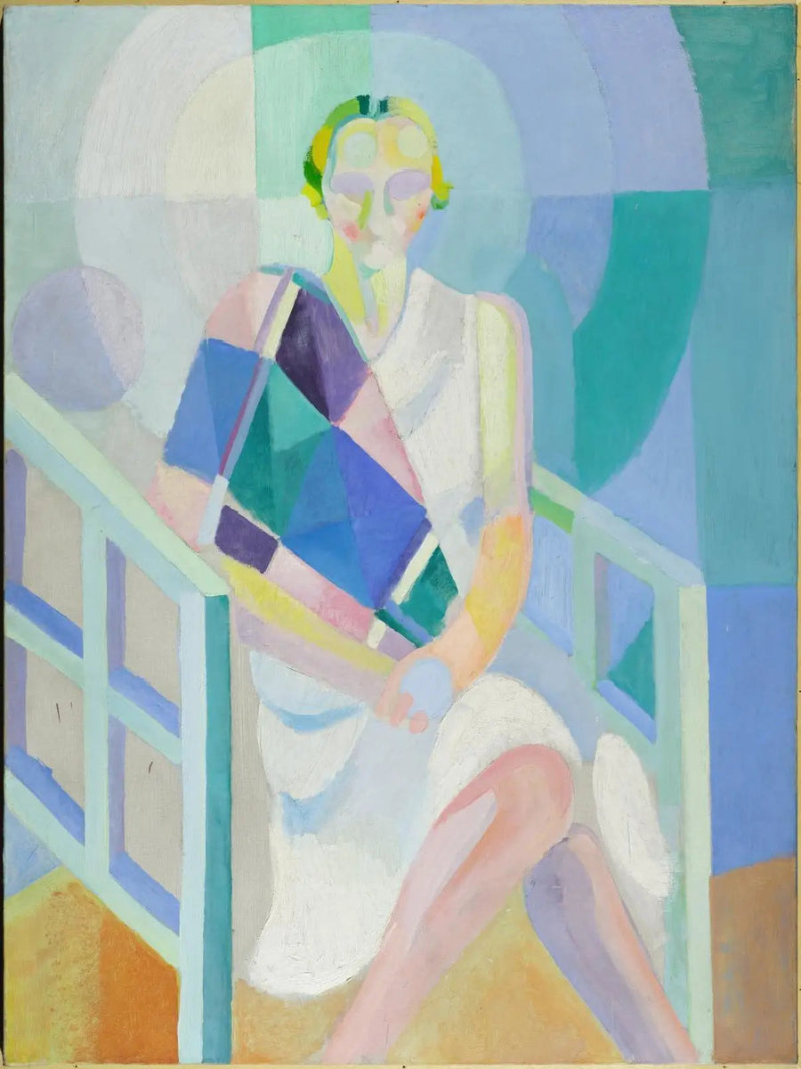 Ritratto di Madame Heim - Robert Delaunay