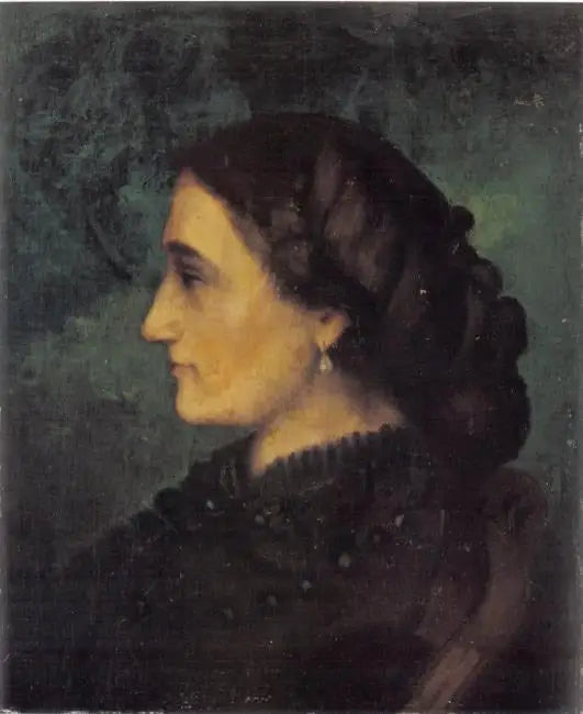 Ritratto di Madame Joliclerc - Gustave Courbet