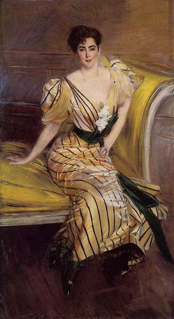 Portrait de Madame Joséphine Alvear de Errazuriz - Giovanni Boldini - Alpha Reproduction