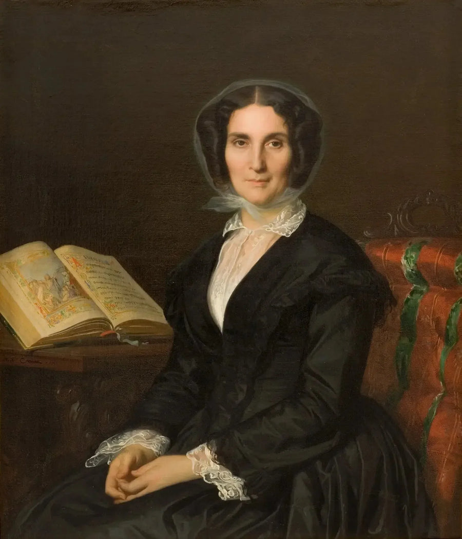 Ritratto di Madame Louise Marès, née Bidreman - Alexandre Cabanel
