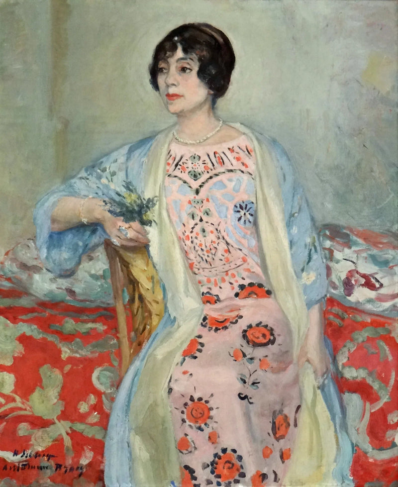 Ritratto di Madame Marie-Marguerite Brocq - Henri Lebasque