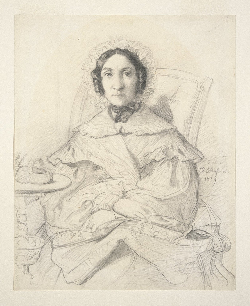 Ritratto di Madame Monnerot - Théodore Chassériau