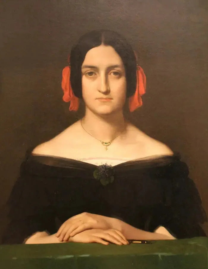 Ritratto di Madame Oudiné - Hippolyte Flandrin