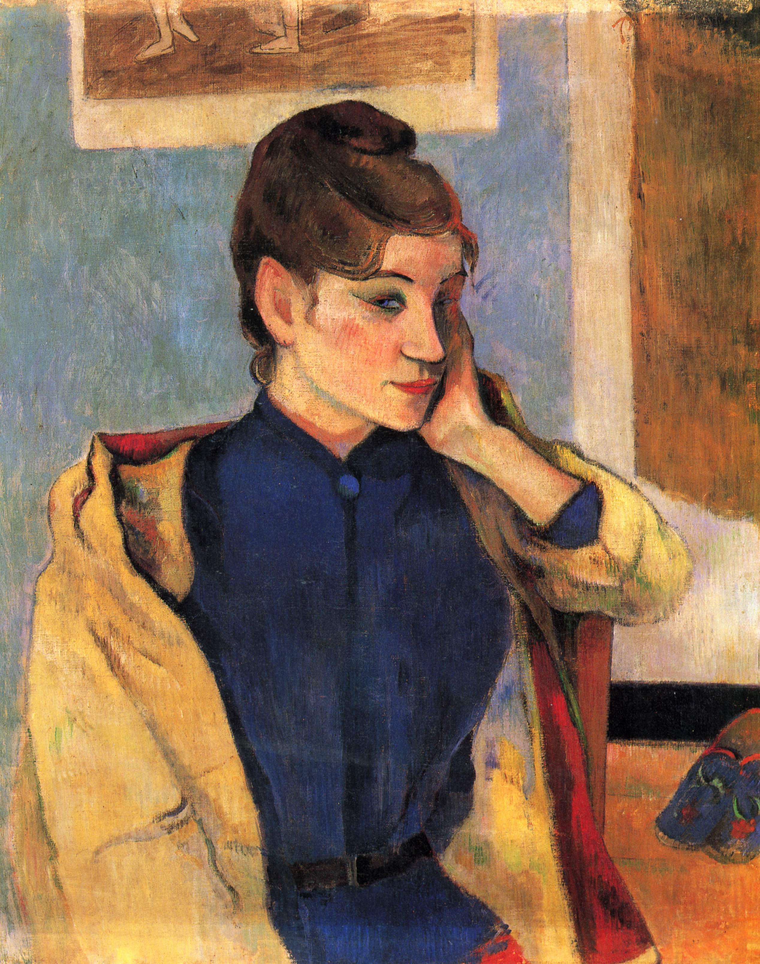 Reproduction du tableau « Portrait de Madeleine Bernard - Paul Gauguin » par Alpha Reproduction en peinture à l’huile