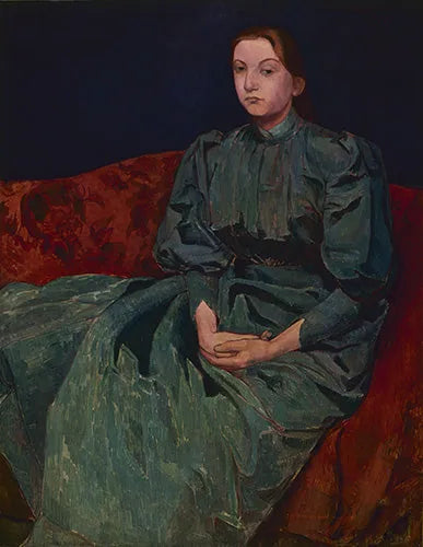 Ritratto di Madeline, la sorella dell'artista - Émile Bernard