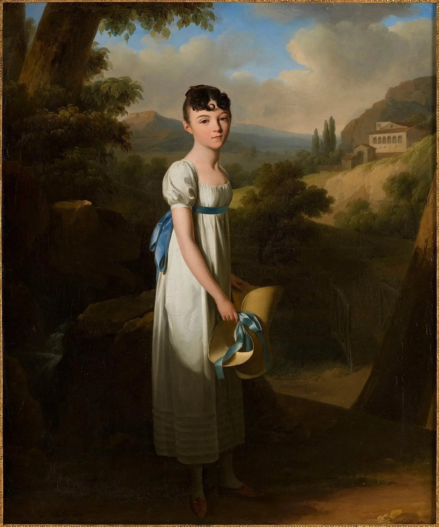 Ritratto di Mademoiselle Athénaïs d'Albenas - Louis-Léopold Boilly
