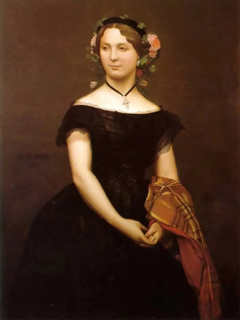Ritratto di mademoiselle Durand - Jean-Léon Gérôme