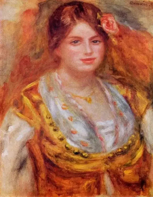 Ritratto di Mademoiselle François - Pierre-Auguste Renoir