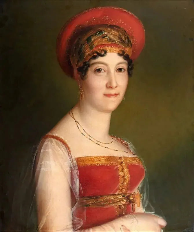 Ritratto della signorina Mars in costume moscovita - François Gérard