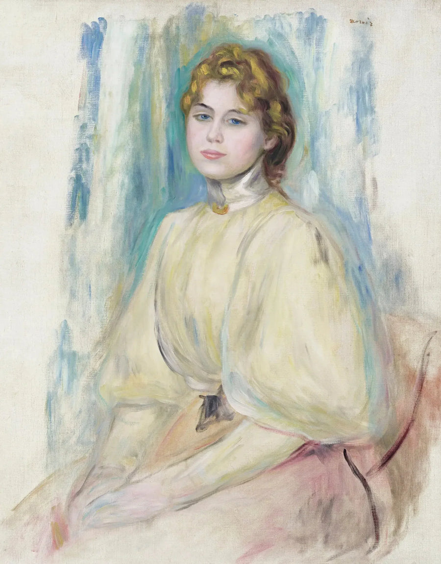 Ritratto di Mademoiselle Yvonne Lerolle - Pierre-Auguste Renoir