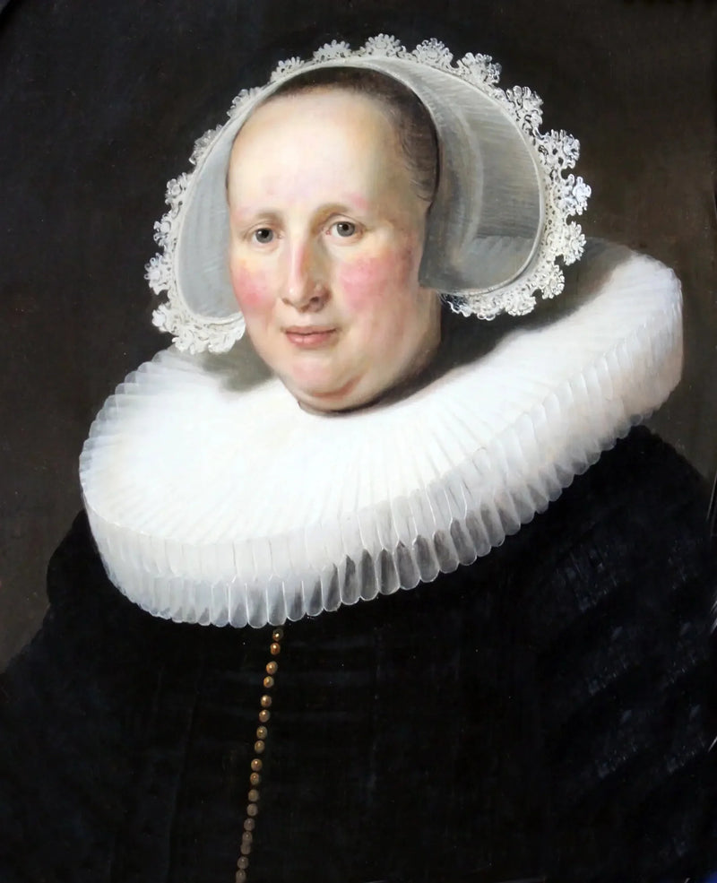 Ritratto di Maertgen van Bilderbeecq, moglie di Willem Burggraeff - Rembrandt
