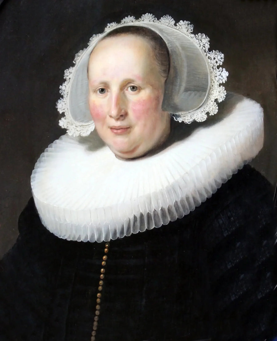 Ritratto di Maertgen van Bilderbeecq, moglie di Willem Burggraeff - Rembrandt
