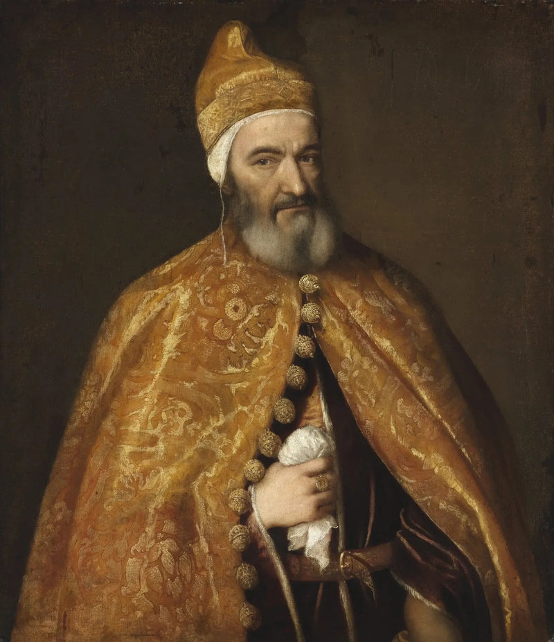 Ritratto di Marcantonio Trevisan, Doge di Venezia - Tiziano