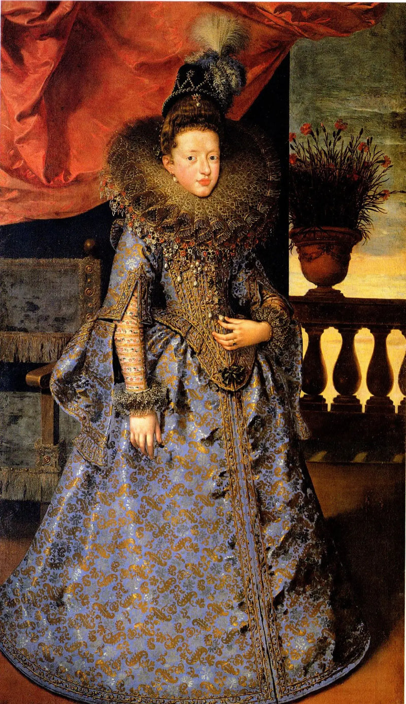 Ritratto di Margherita Gonzaga (1591–1632), principessa di Mantova - Frans Pourbus il Giovane