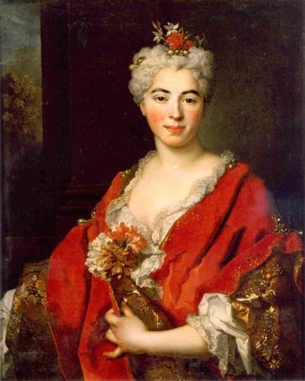 Portrait de Marguerite Elisabeth de Largillierre, fille de l'artiste - Nicolas de Largillière image 1 copie peinte à la main à l’huile