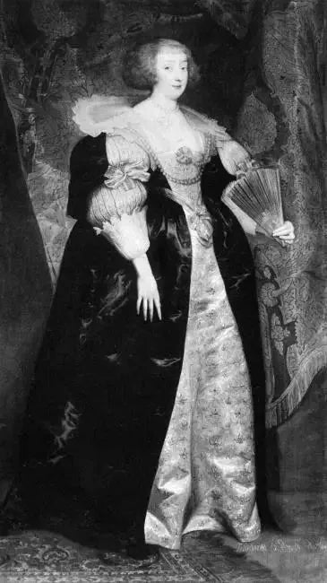 Portrait de Marguerite, princesse de Lorraine (1615-1672), épouse de Gaston d'Orléans - Antoine van Dyck image 1 reproduction de peinture à l’huile