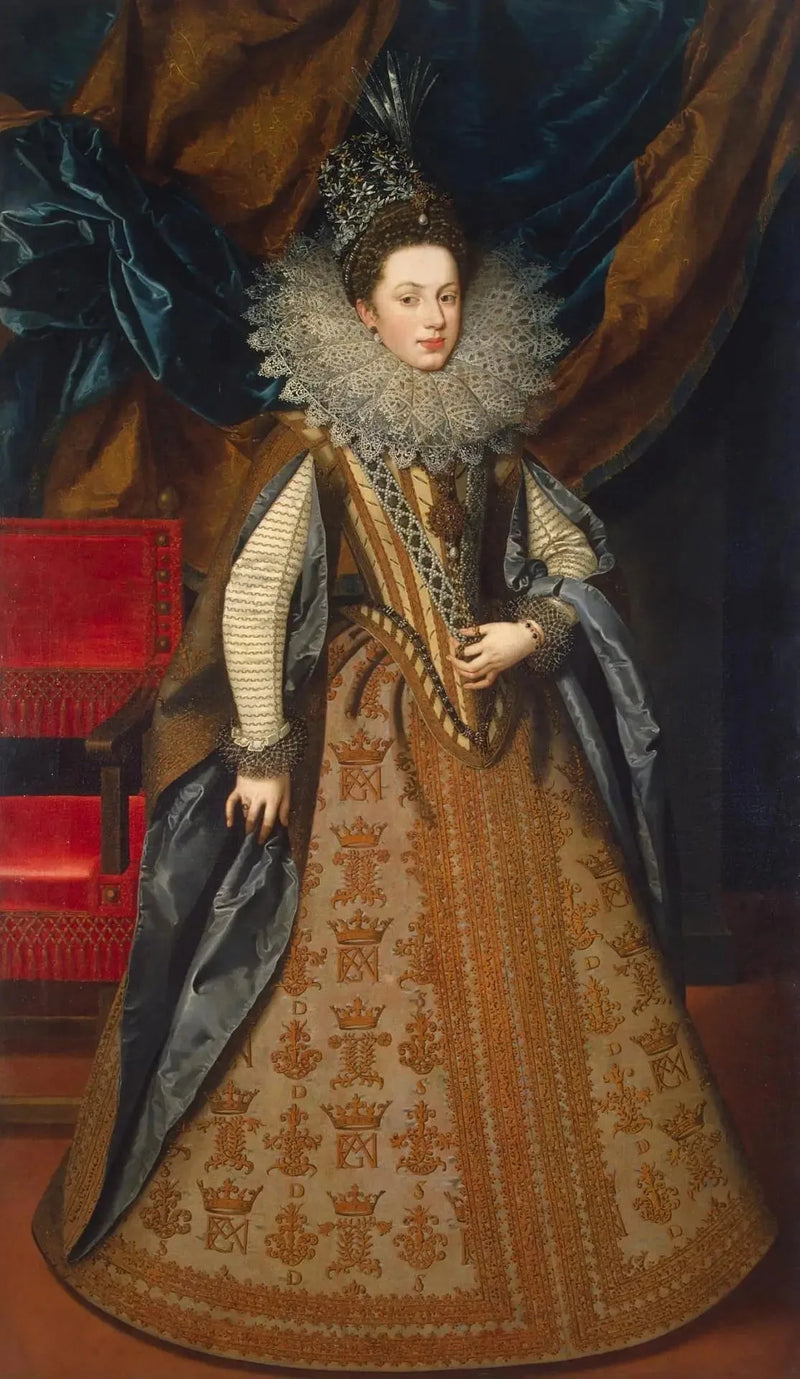 Ritratto di Marguerite di Savoia, duchessa di Mantova - Frans Pourbus il Giovane