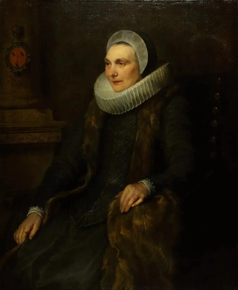 Ritratto di Maria Bosschaert, moglie di Adriaen Stevens - Antoine van Dyck