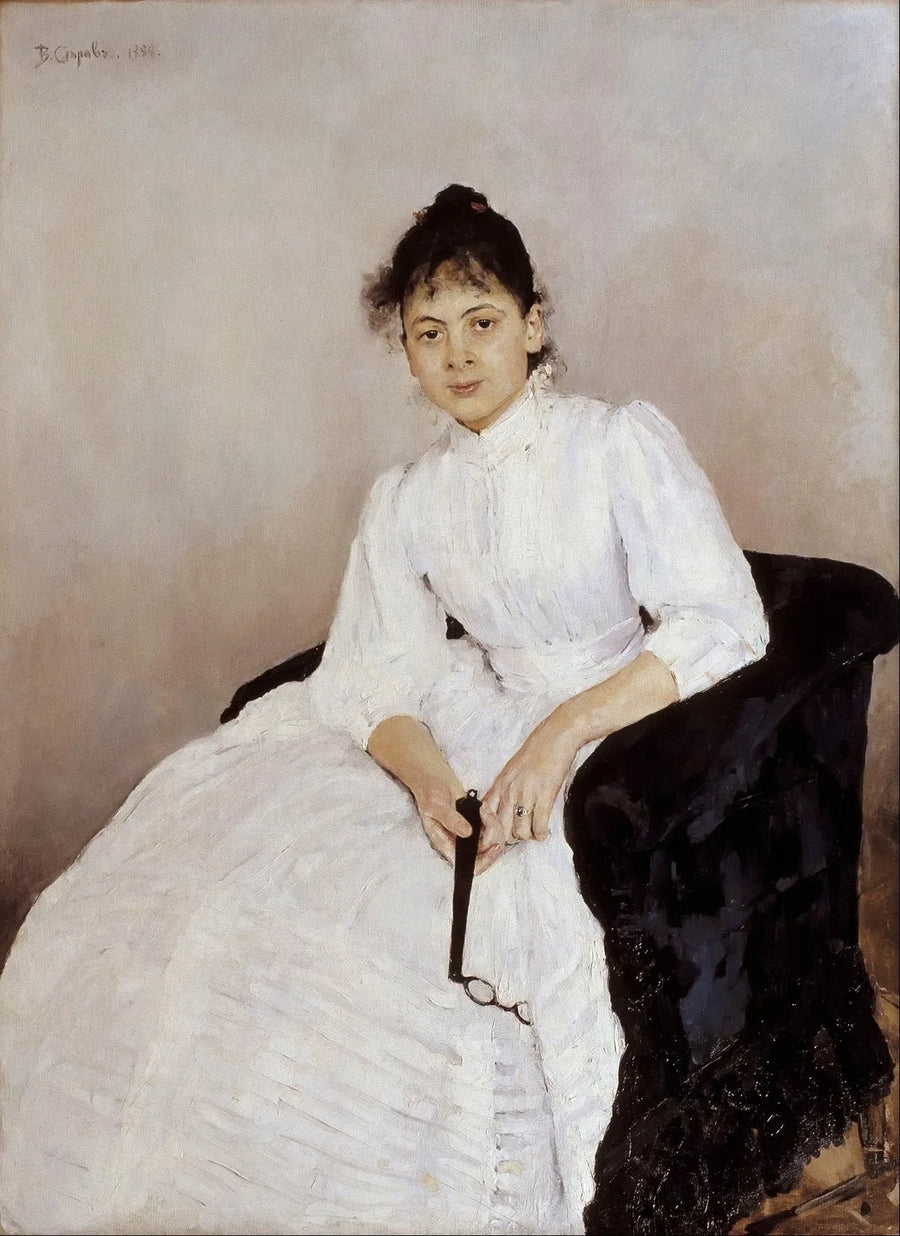 Ritratto di Maria F. Jakuntjikova - Valentin Serov