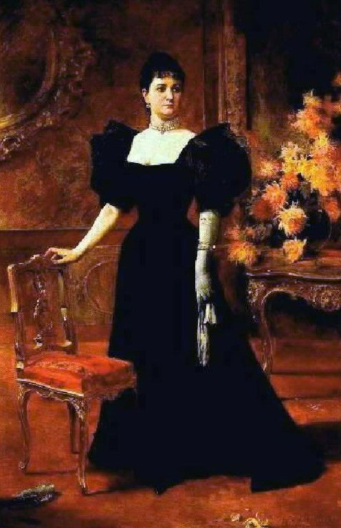 Ritratto di Mar��a Ibarra de Matos - Arturo Michelena
