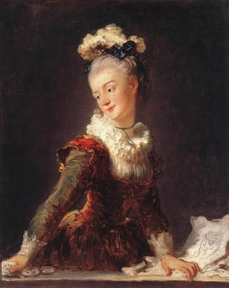 Ritratto di Marie-Anne-Éléonore, contessa di Grave (1730-1807) - Jean-Honoré Fragonard