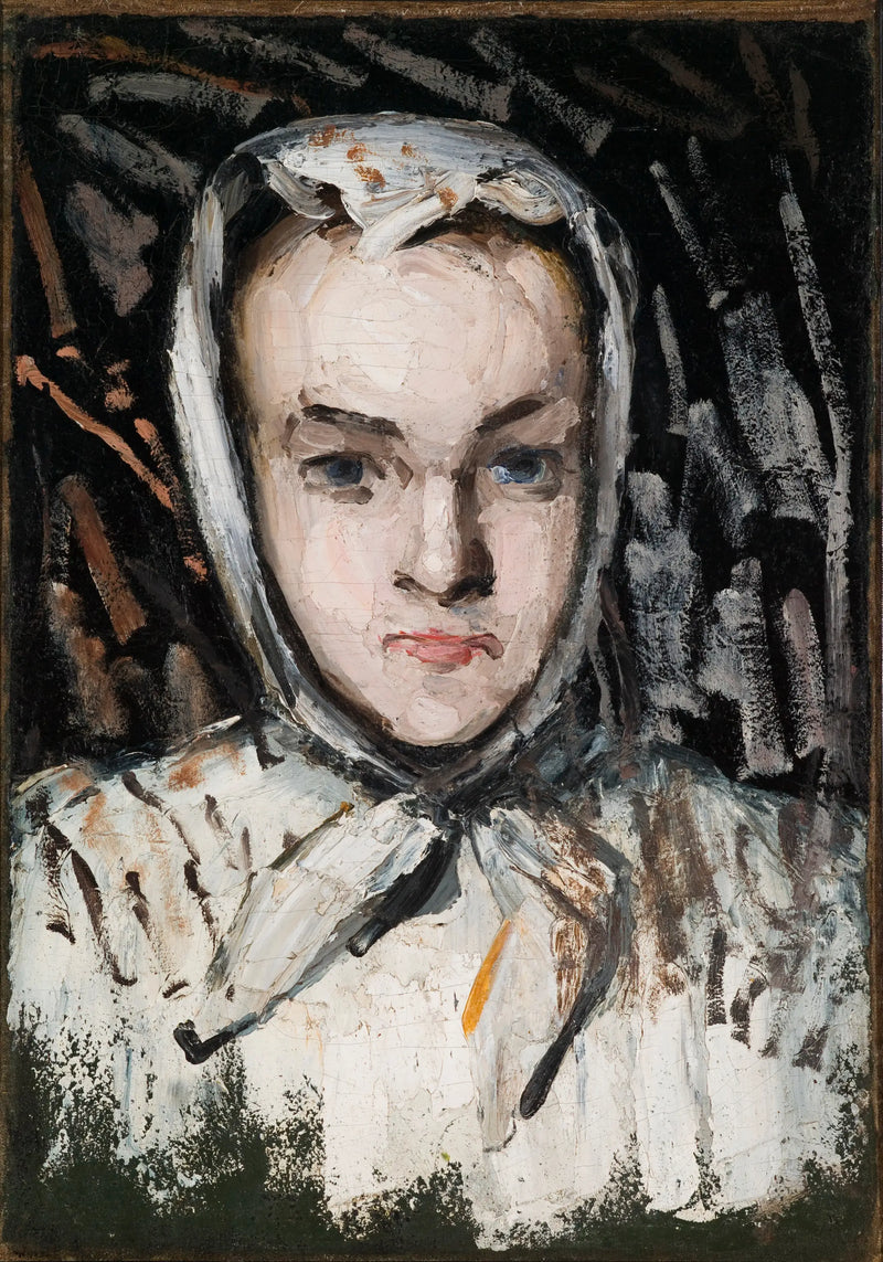 Ritratto di Marie Cézanne, sorella dell'artista - Paul Cézanne