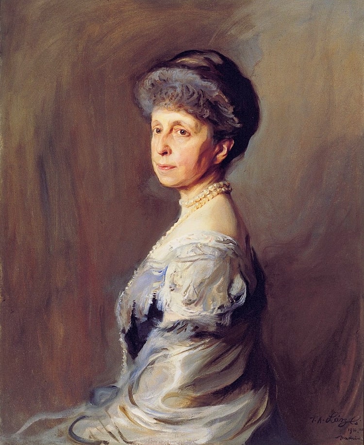 Ritratto di Maria Cristina d'Austria, regina di Spagna - Filippo di Laoszlo