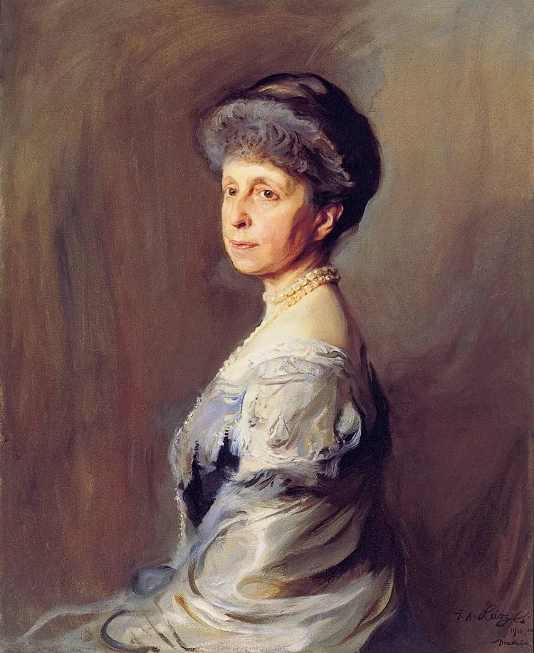 Ritratto di Maria Cristina d'Austria, regina di Spagna - Filippo di Laoszlo