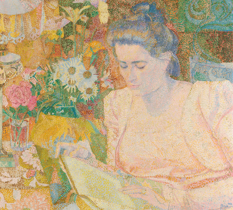 Ritratto di Marie Jeanette de Lange - Jan Toorop