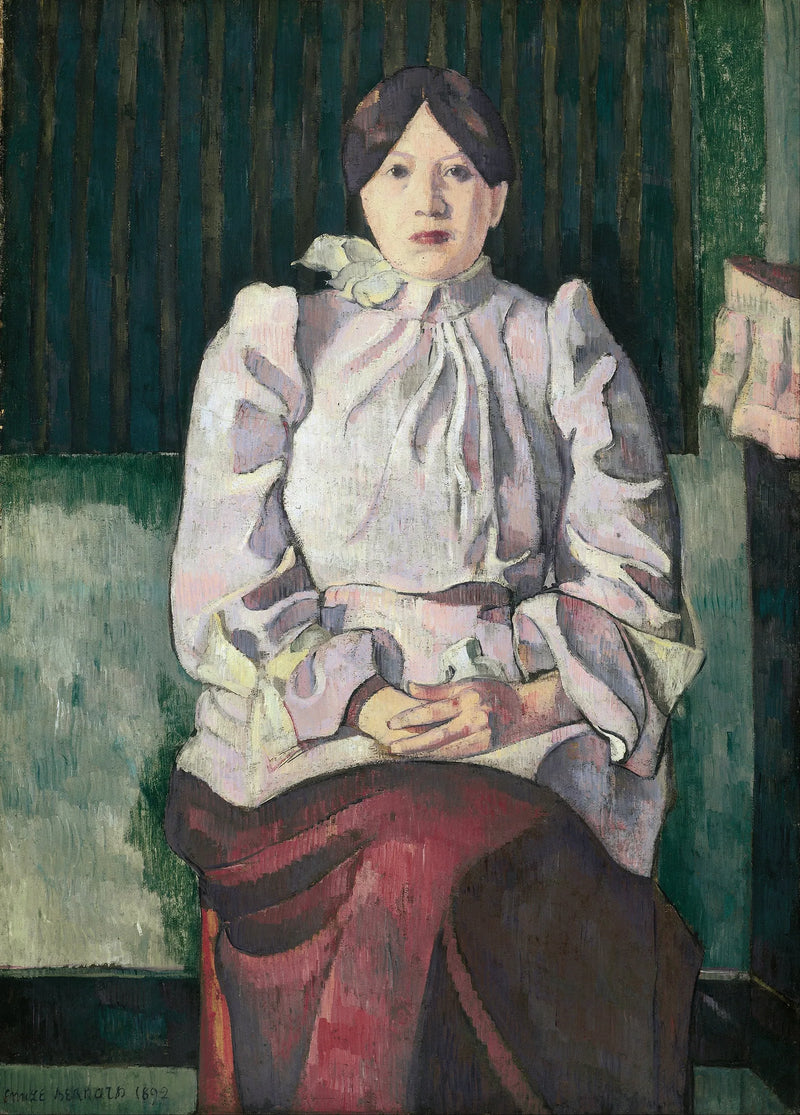 Ritratto di Marie Lemasson - Émile Bernard