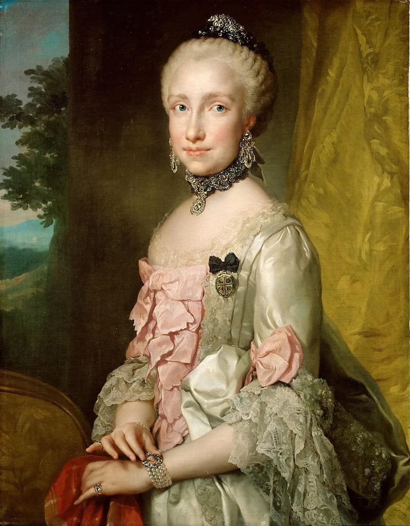 Ritratto di Maria Luisa di Spagna - Anton Raphael Mengs