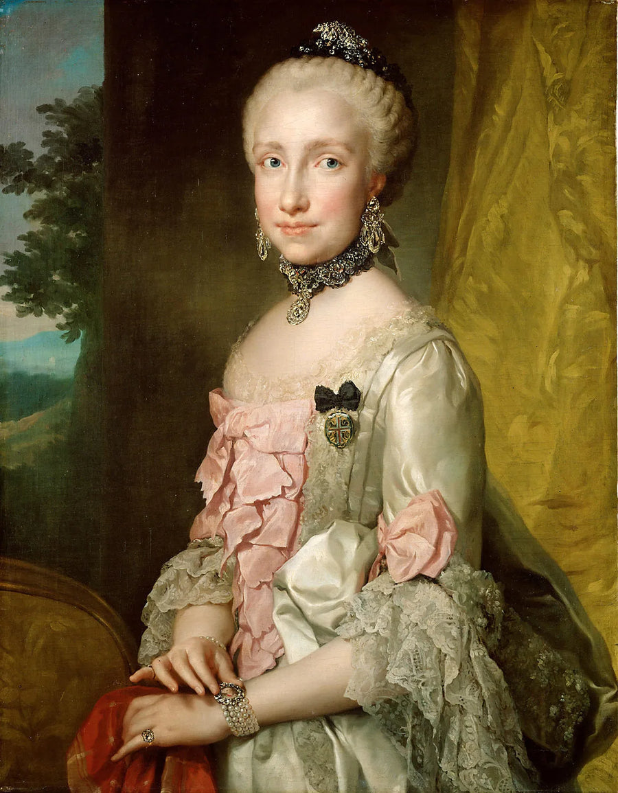 Ritratto di Maria Luisa di Spagna - Anton Raphael Mengs