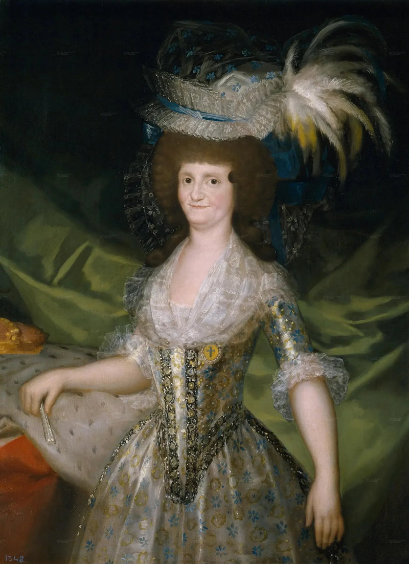 Ritratto di Maria Luigia di Parma, regina di Spagna - Francisco de Goya