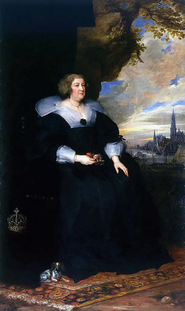 Ritratto di Maria de' Medici - Antoine van Dyck